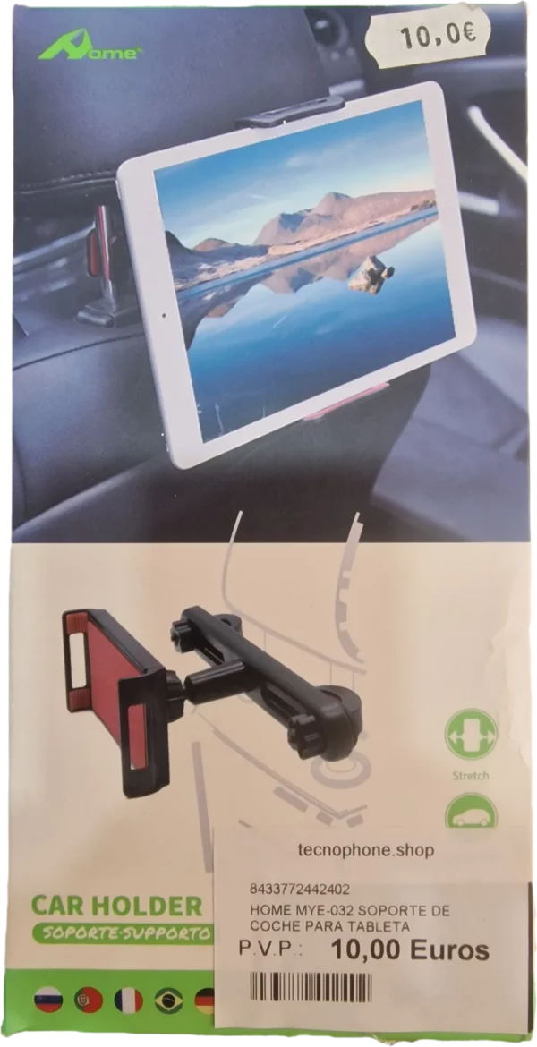 HOME MYE-032 SOPORTE DE COCHE PARA TABLETA