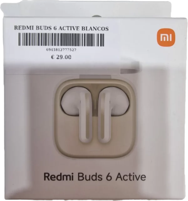 REDMI BUDS 6 ACTIVE BLANCOS