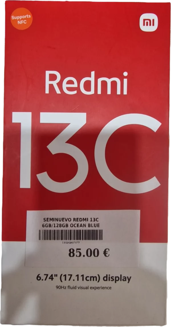 SEMINUEVO REDMI 13C 6GB/128GB OCEAN BLUE