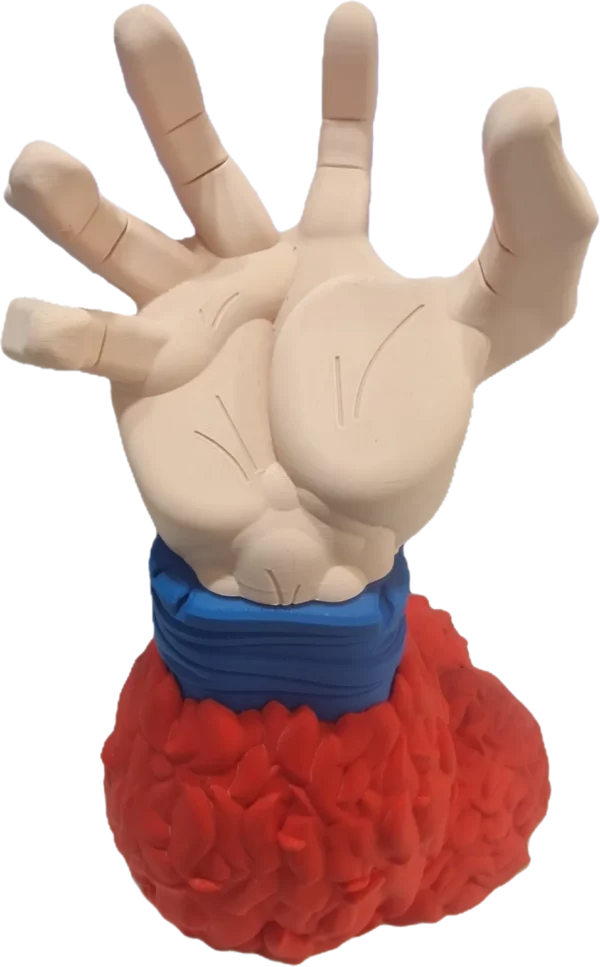 MANO BEIGE SOPORTE MANDO