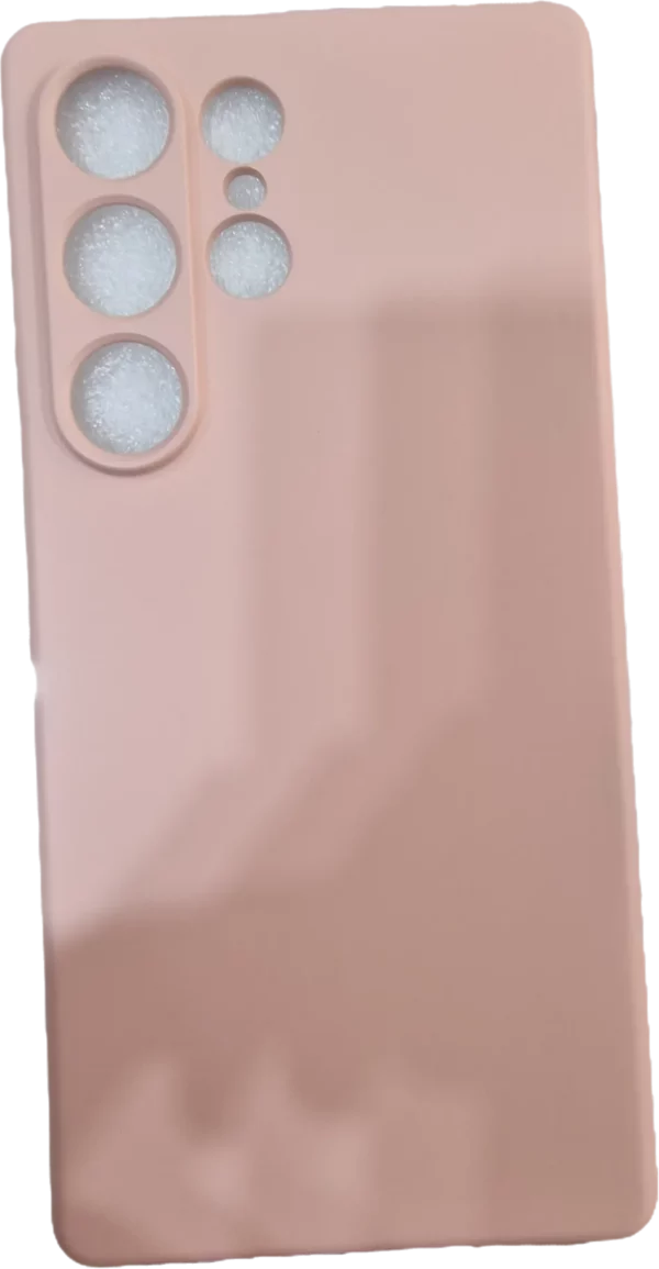 FUNDA SILICONA SUAVE SAMSUNG S25 ULTRA ROSA