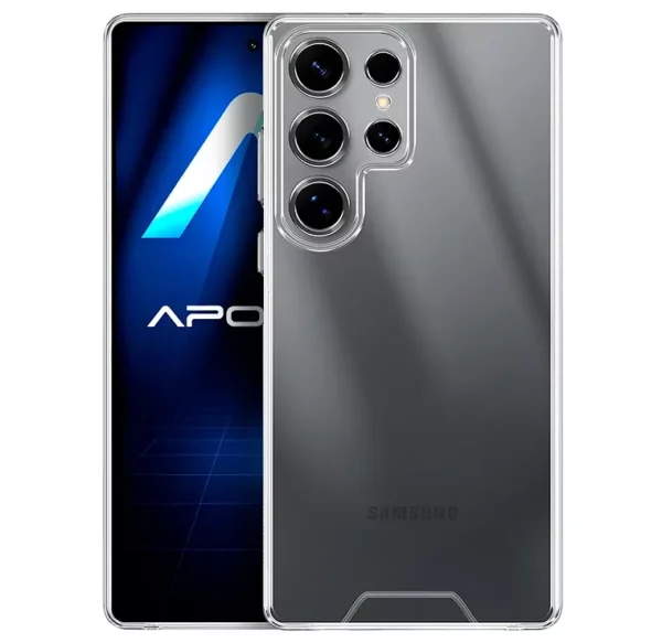 FUNDA TRANSPARENTE ACRILICO DURO SAMSUNG GALAXY S23 ULTRA CASE SPACE