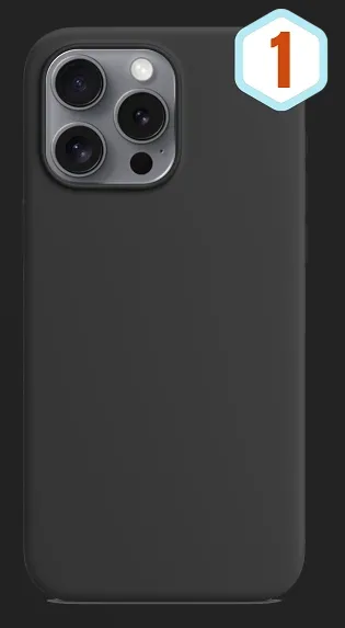 FUNDA SILICONA LIQUIDA EFECTO PIEL IPHONE 16 PRO