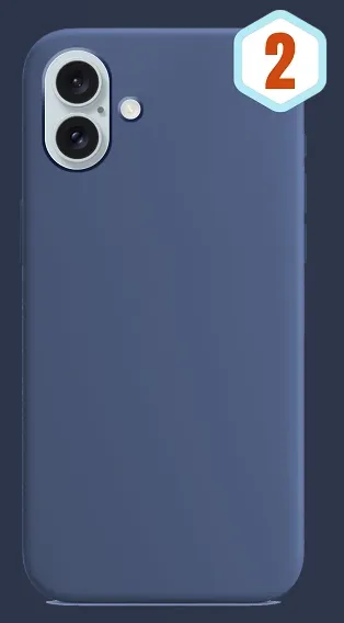 FUNDA SILICONA LIQUIDA EFECTO PIEL IPHONE 16