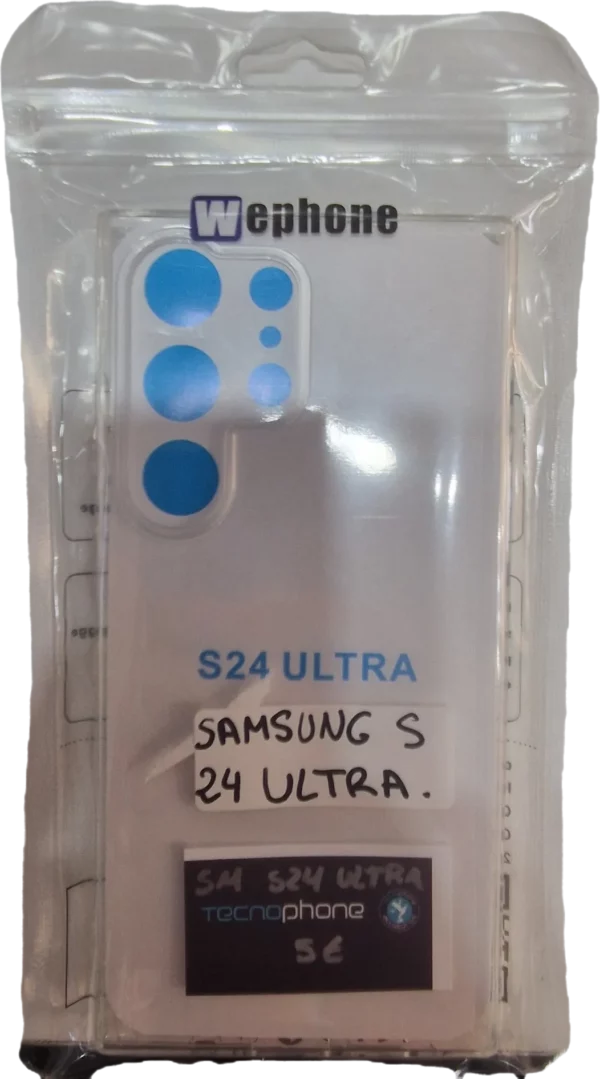 FUNDA SAMSUNG S24 ULTRA TRANSPARENTE