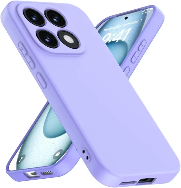 FUNDA SILICONA SUAVE XIAOMI MI 17 LILA